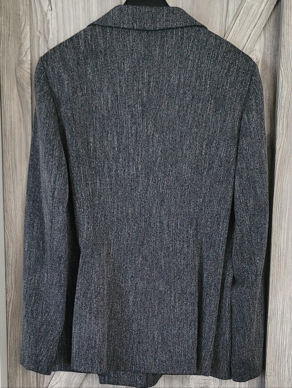 Nygard Charcoal Tweed Blazer Jacket 12 - Picture 2 of 11